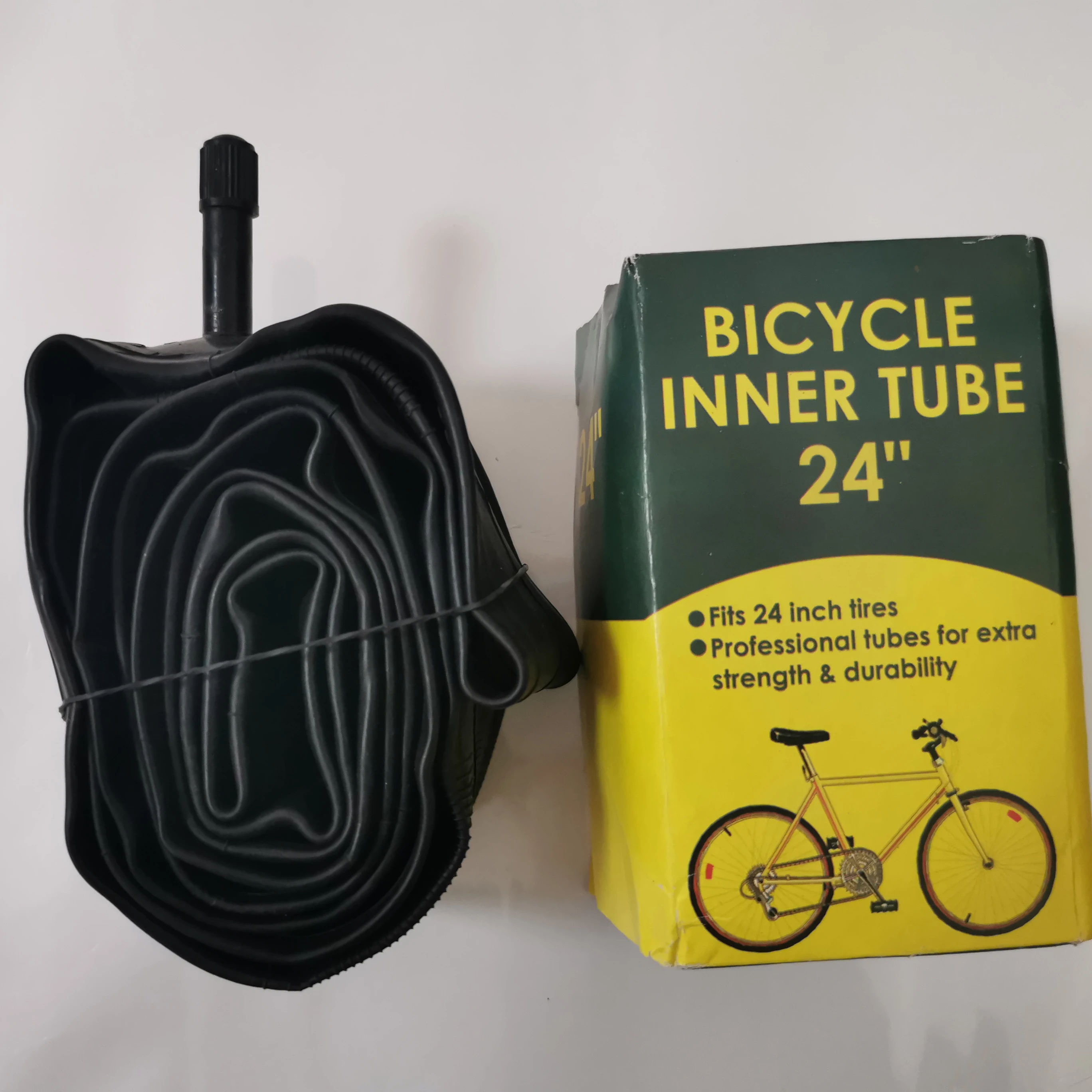 Bicycle inner tube 12 / 14 / 16 / 18 / 20 / 22 / 24 / 26 / 27.5/29 inch 700C AV FV full size tube butyl rubber MTB bike