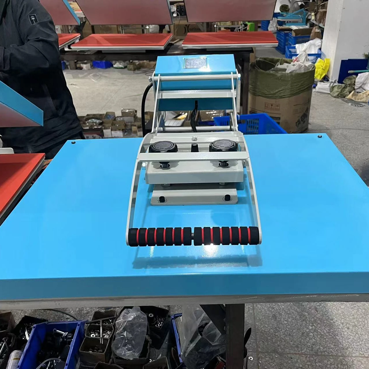 Широкоформатная сублимационная машина высокого давления 60x80, 24*32 дюйма, ленточный термопресс