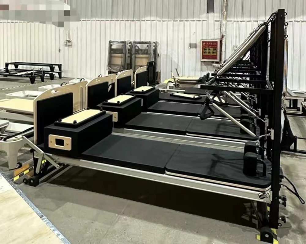2024 High quality adjustable alloy pilates equipment bed half trapeze tower pilates reformer aluminum for yoga studio