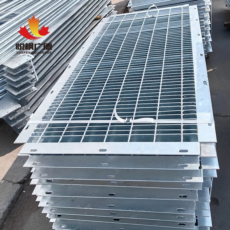 Manufacture Price Window Well Grates Steel Grating Walkway For Stairs