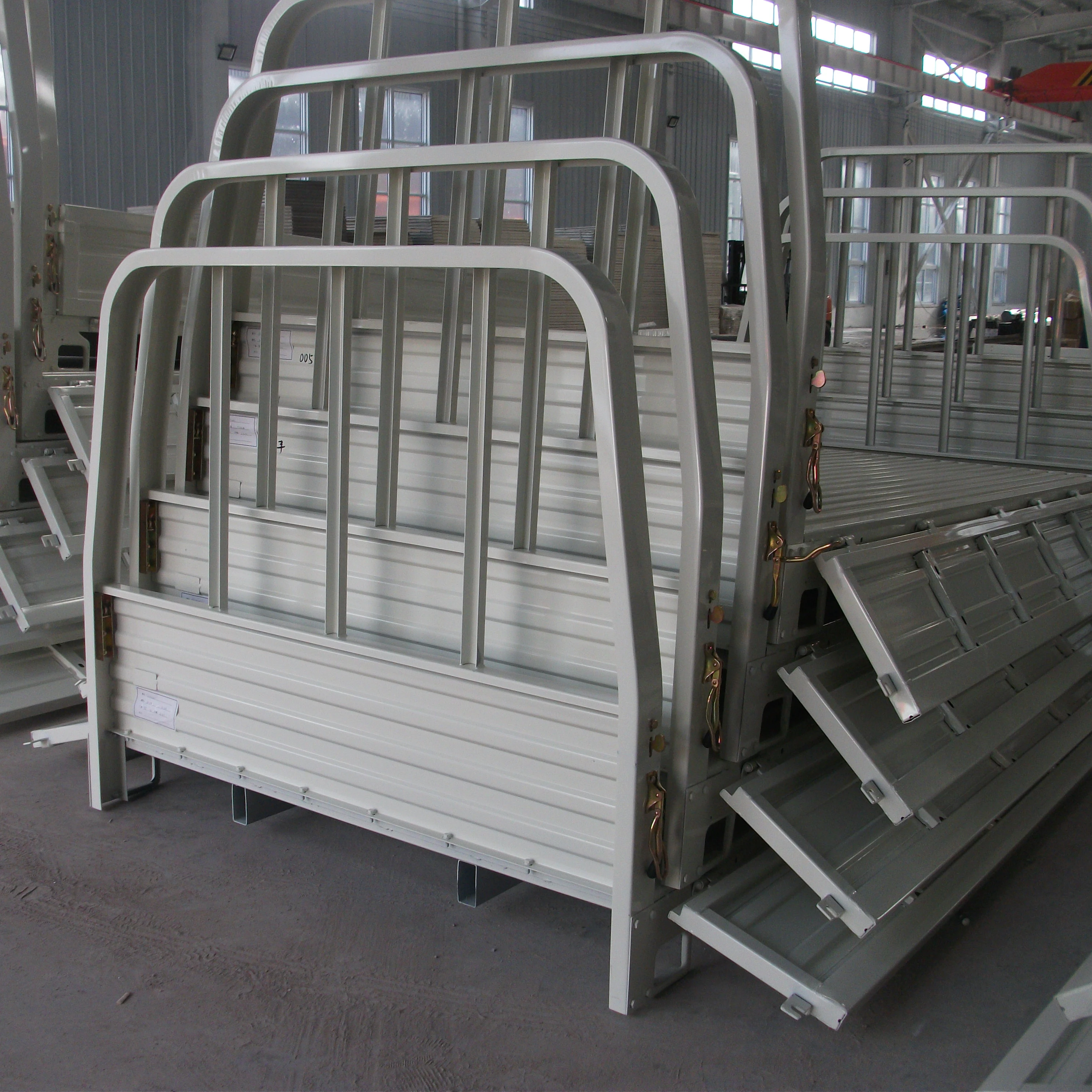 electrophoretic paint dump truck body light cargo drop side truck box