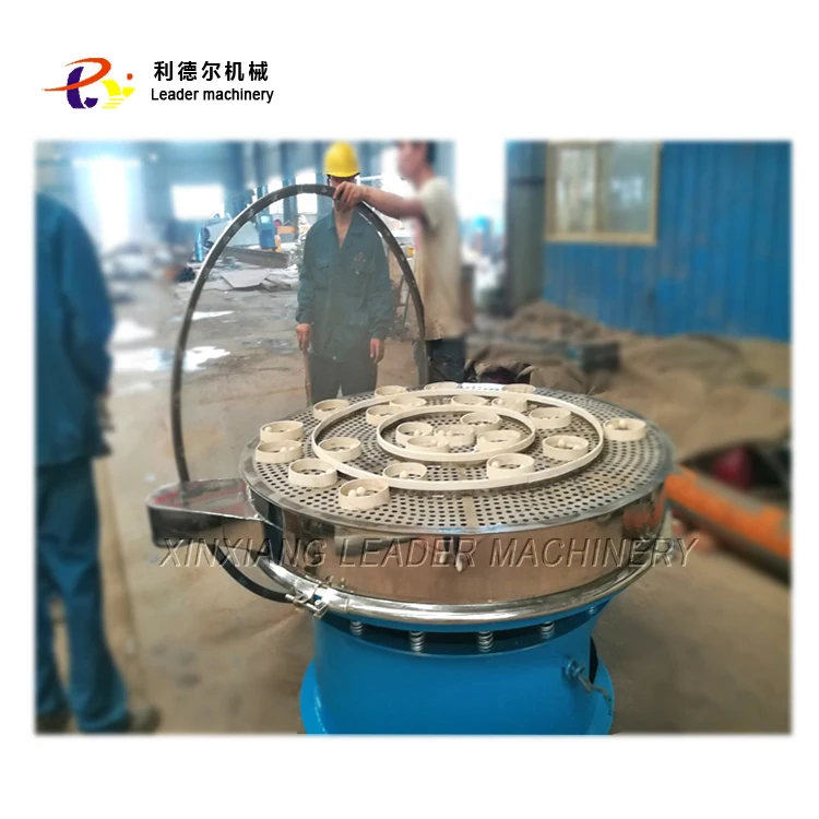 Dry Herb Cashew Nut Tomato tea Beaded Partical Size Sieving Machine Small Spice Vibrating Filter Sieve Machinery Cat Mini