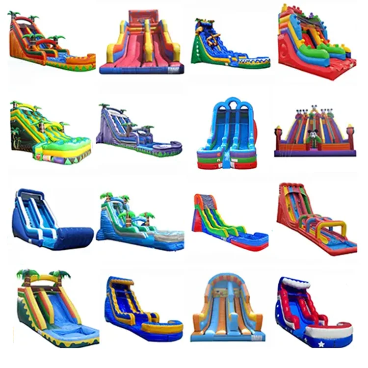 Commercial Qatar Purple Largest Large Inflatable Titanic Slide For Sale