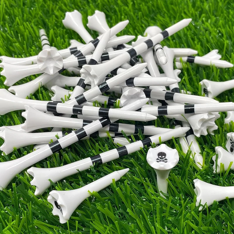 Manufacturer Custom Logo Printing Plastic Unbreakable Golf Tees Professional Plastic Golf Tees