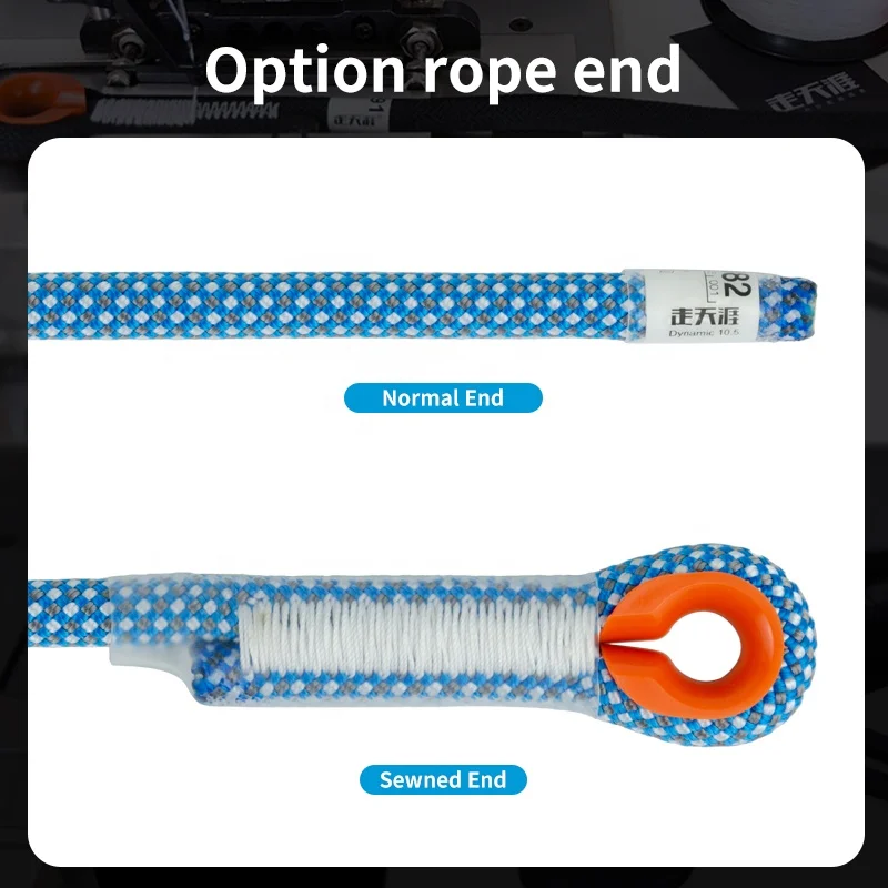 Must Have Item Flexible 10.5mm Nylon Static Rope for Camping Climbing 10.5mm Nylon Static Rope