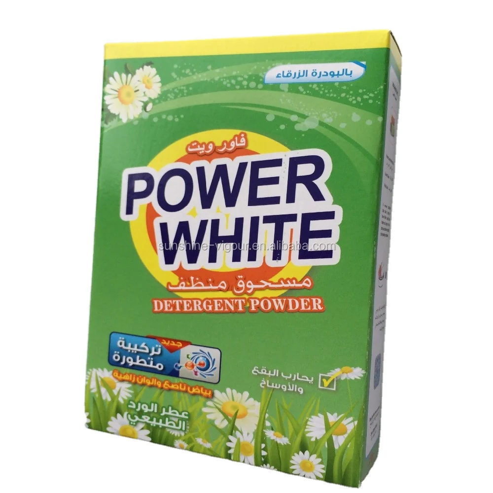 Laundry Detergent Powder in Carton for Middle East With Strong Perfume