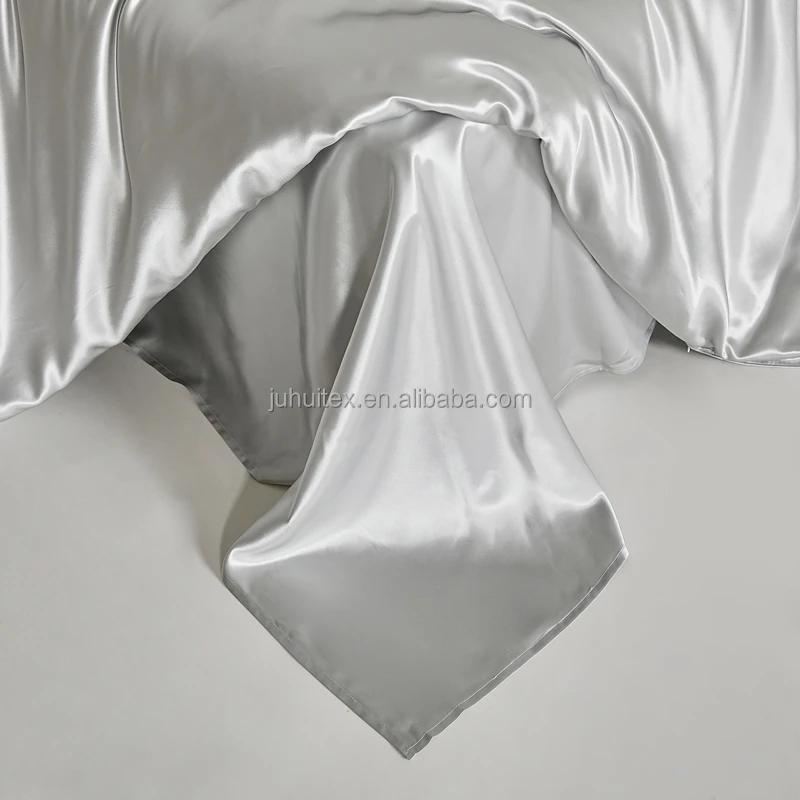 100% Pure Silk Bed Sheet Set Comforter 4PCS silk Set Bedding Set Four Pieces 22 Momme