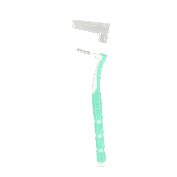 2024 new design china  customized teeth cleaning  L Shape  interdental brush