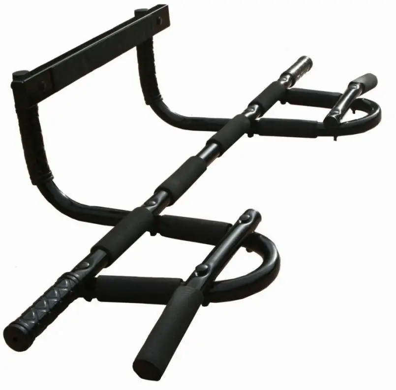 Doorway Upper Body Fitness Pull Up Bar Dip Bar Made of Thickened Steel Easy Storage for Home Gym Workouts