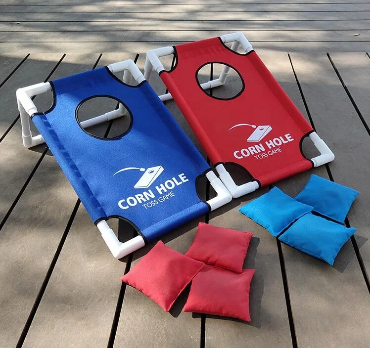 Cornhole Toss Game Set 2 board  with 8 Cornhole Bean Bags