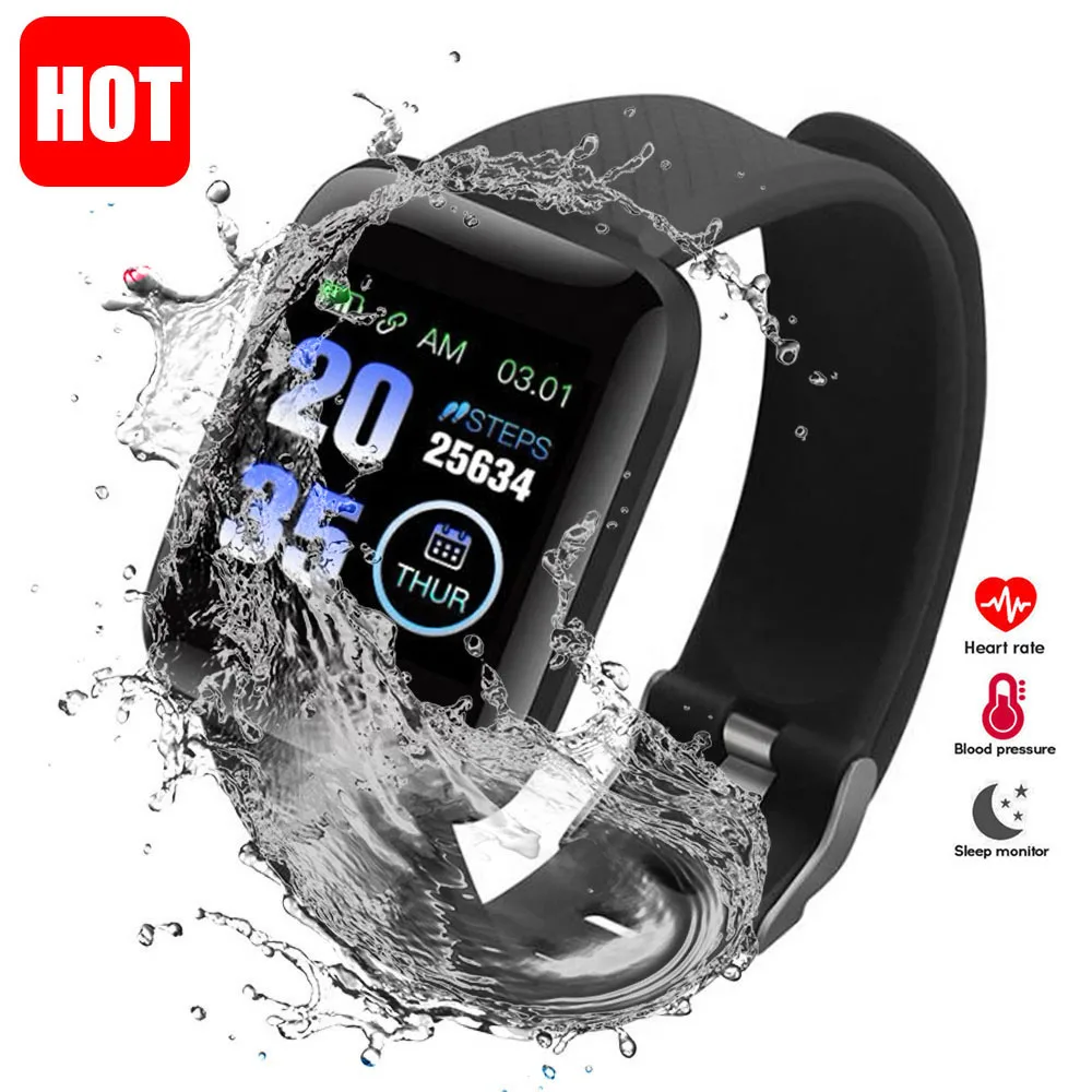 Hot Sell Smartwatch Touch Screen Ios Wrist Band Waterproof Sport Smart Watch Physiological Reminder For Women Men