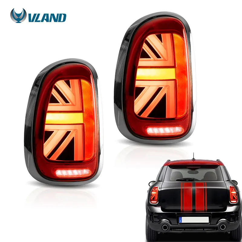 VLAND factory SD D One WRC Taillights LED 2010-2016 Welcome & Breath Tail Lamp For Mini Countryman R60 Tail Lights