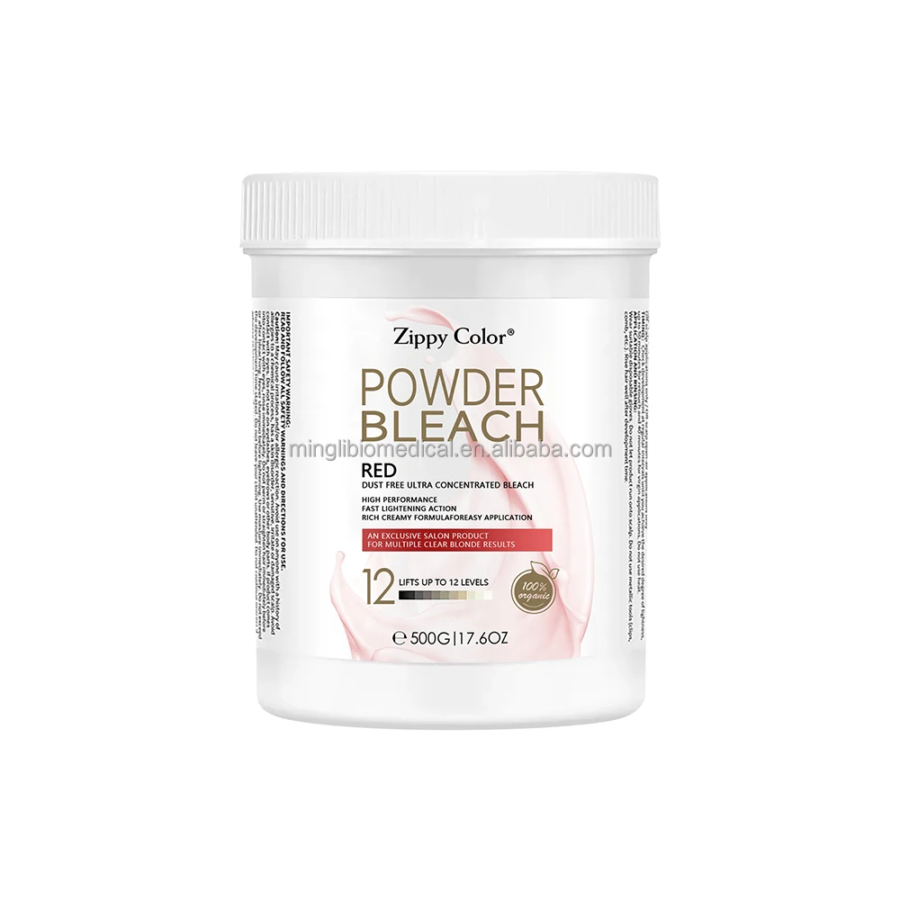 Professional Hair Bleach Powder Orange Vivid Color Professional Hair Bleaching Powder Lightening  Black Hair Bleach