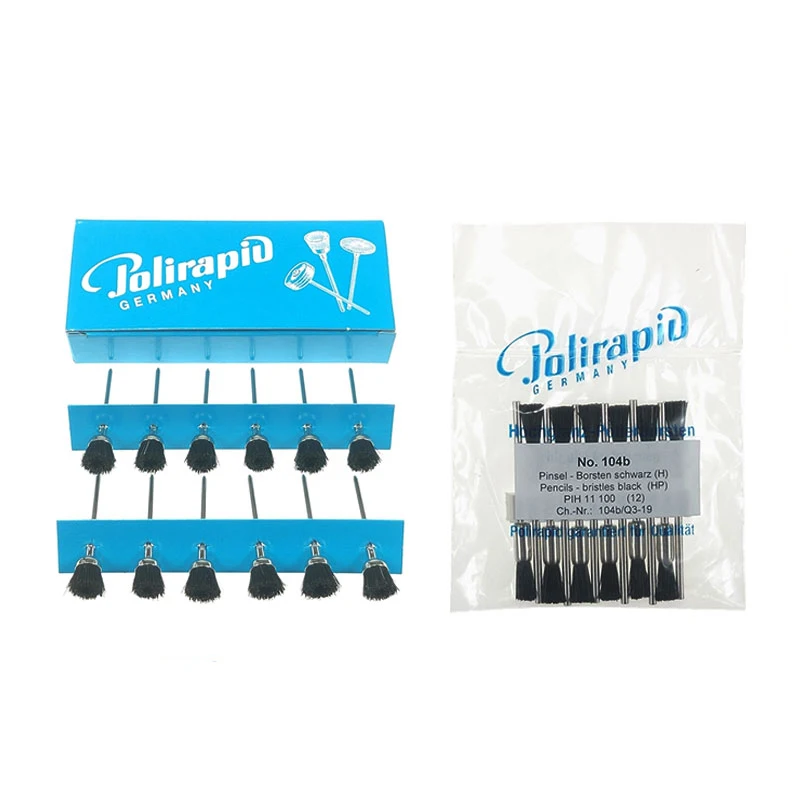 Polirapid High quality Pen type Pig brush Cup type Black brush mold Clear Angle polishing T-shaped copper wire brush