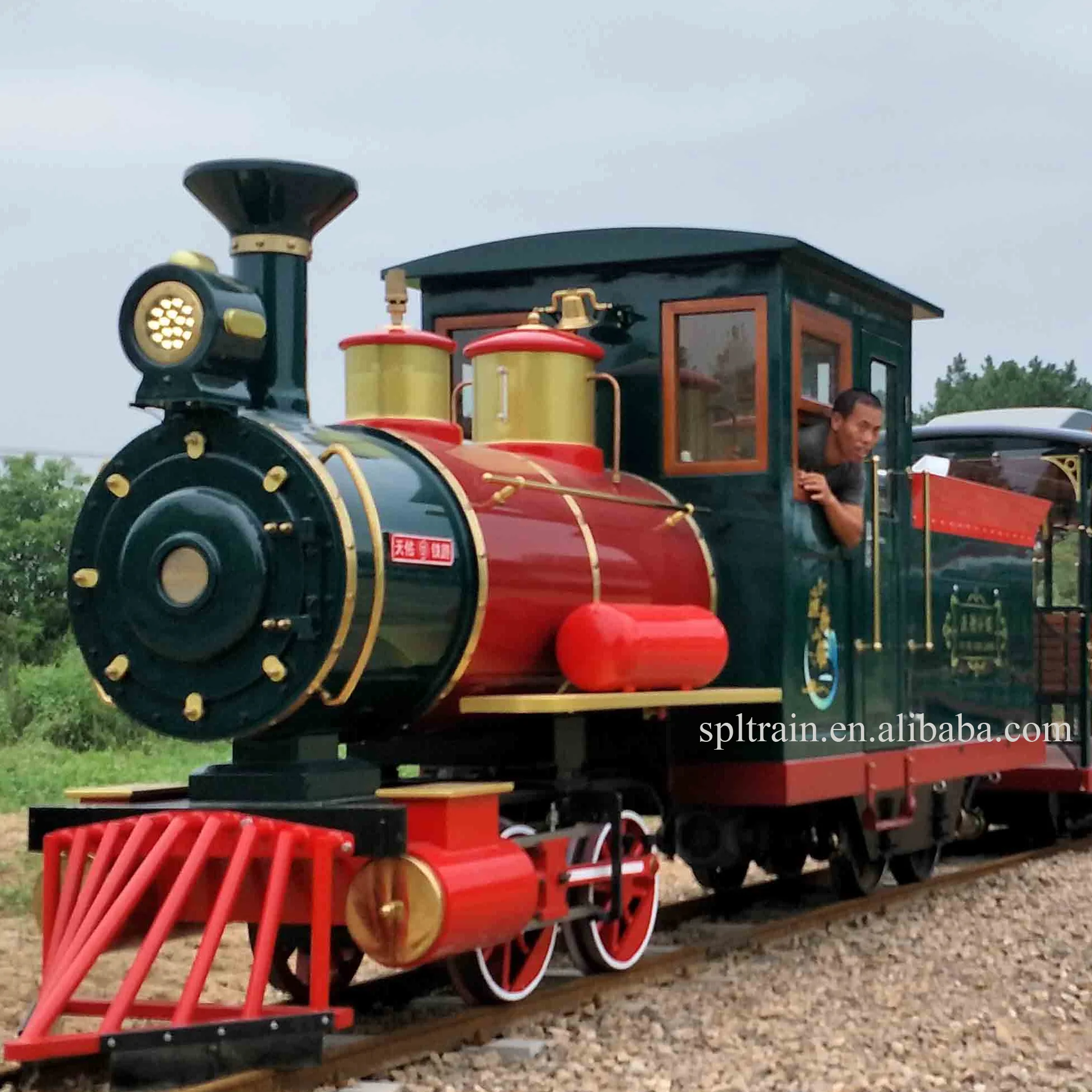 Mini Passenger Outdoor High quality Mall Adult Kiddies Games Sightseeing Electric Diesel Generator Battery Track Train For Sale