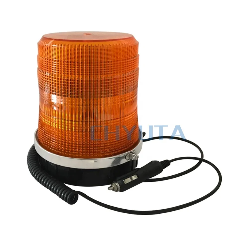Emergency car strobe warning magnetic led flashing working light amber mini led beacon strobe warning light road warning lights