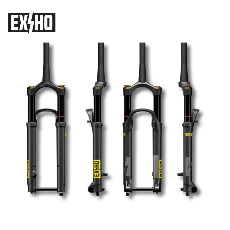 Rebound Adjustment 27.5 Bicycle Suspension 29 Cone Tube Air Pressure Inverted Fork