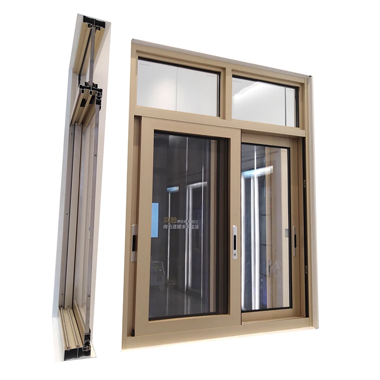 
Aluminium Glass Sliding Window Design Powder Coated Windows And Doors With grills 