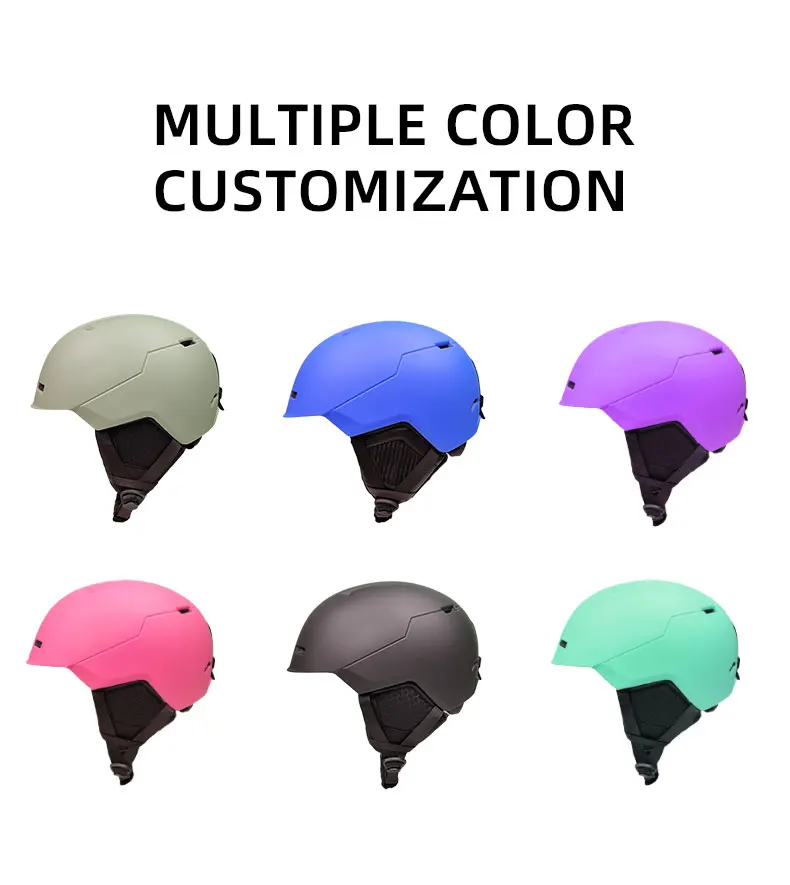 YOLOON New Design Ski Helmet Snowboard Helmet lightweight breathable EPS winter sports safety skiing CE EN1077 snow helmet