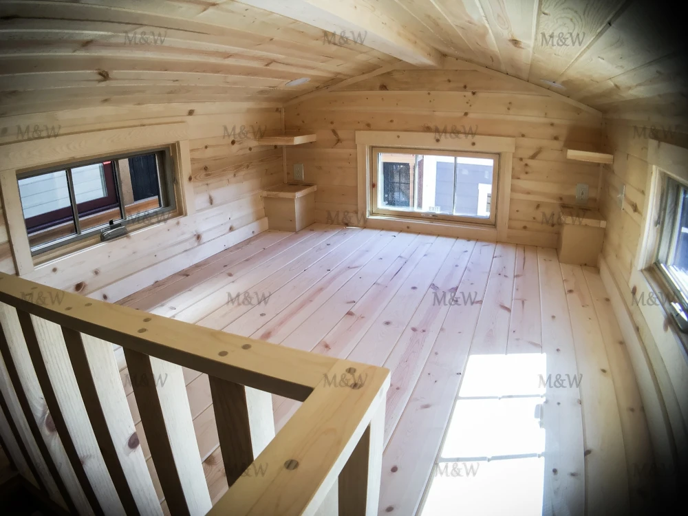 Лидер продаж современный крошечный домик на колесе сборный небольшой деревянный дом мобильный трейлер