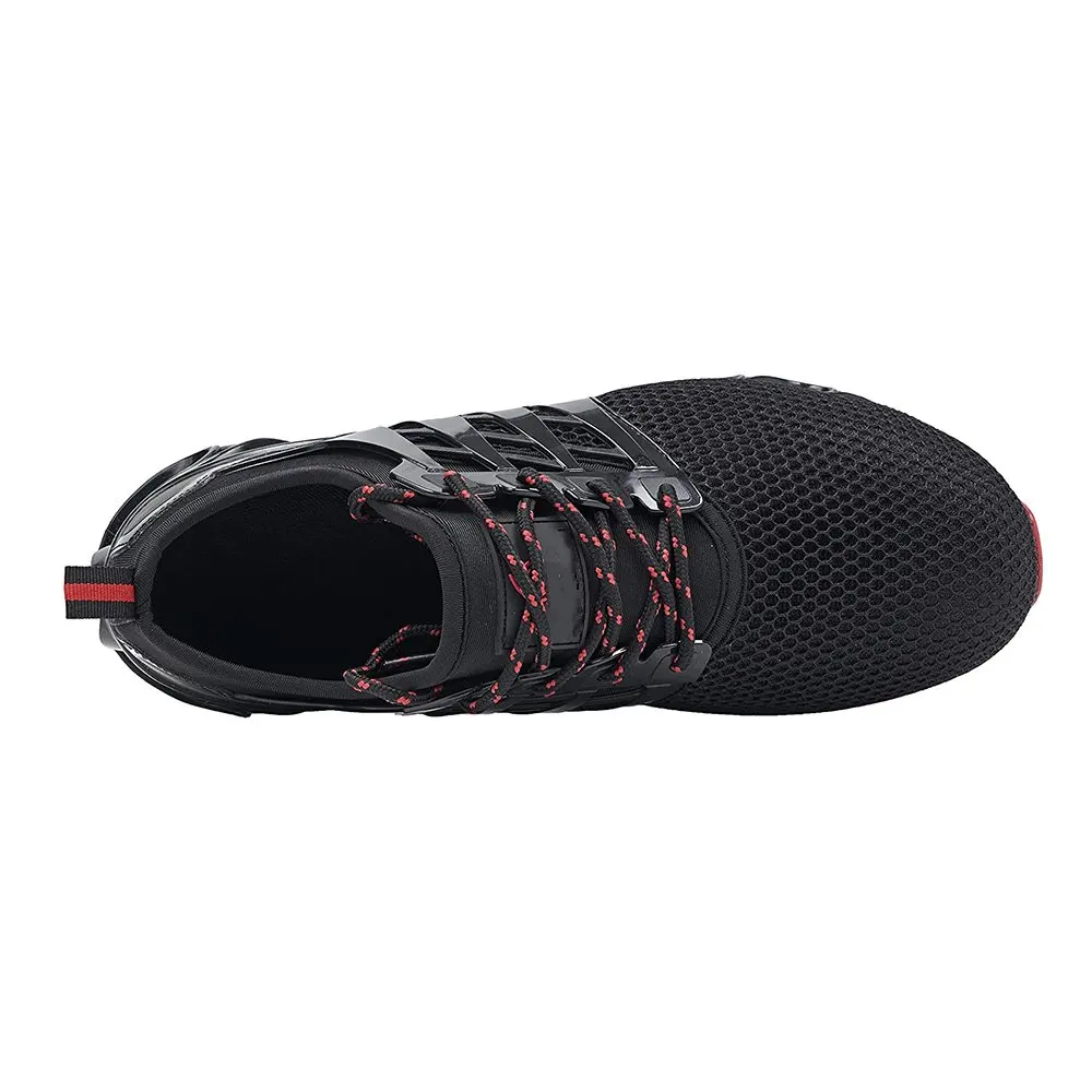 Steel Toe Shoes for Men Lightweight Breathable Honeycomb Work Safety Sneakers Indestructible Slip Resistant Shoes