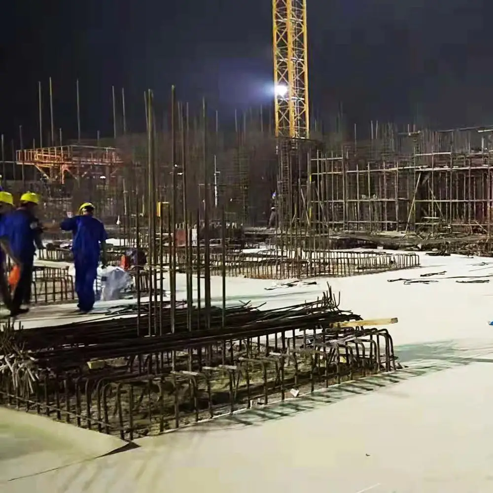 Pre-applied HDPE waterproof membrane