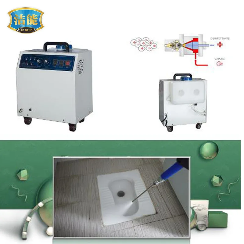 Многоцелевой пароочиститель с вакуумной щеткой для чистки дивана