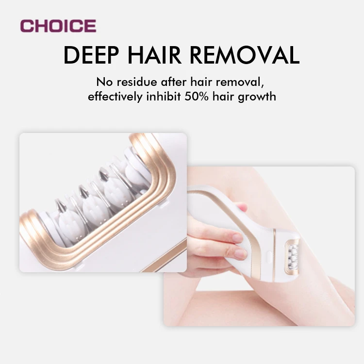 New Multi-Function 3 in 1 USB Rechargeable Body Legs Women Hair Trimmer Electric Portable Hair Removal