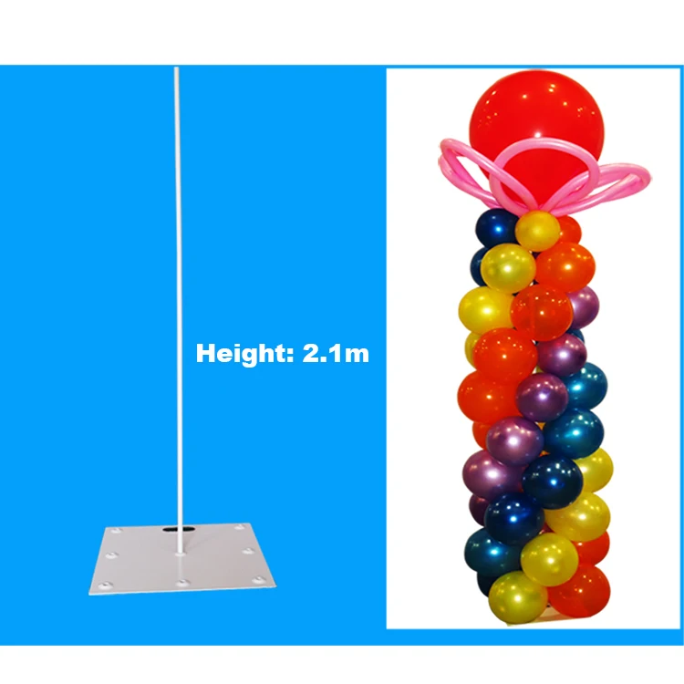 Borosino B429B Metal Balloon Display Stand And Column Use For Birthday Party And Wedding Decoration