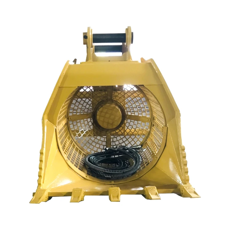 RSBM Excavator vibrating rotating sand screening bucket excavator