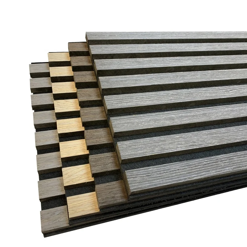 Manufacturers Direct Selling Soundproof Wooden Slat Acoustic Panels Akupanel For Soundproofing And Decorating