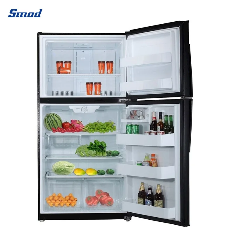 21 Cu. Ft Double Door Top Freezer Refrigerators 110V OEM For Home Use Fridge