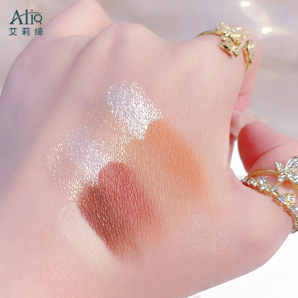 Support Custom Shape Eyeshadow Package Waterproof Colorful Beauty Bear High Pigment 9 Color Eyeshadow Pallets Makeup