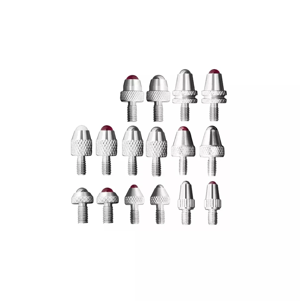 Custom M2.5 Dial Indicator Ball Probe Alloy Ball Probe Non Standard Universal Ruby Ball Probe