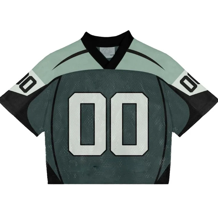 Tonton Sports Whosale Customized Breathable Mesh Training  Professional manufacturer Lacrosse Green football Jerseys for men