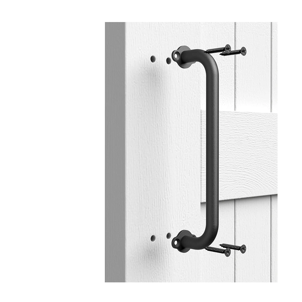 Modern Style Solid Round Thickened Single Hole Door Handle Closet Handle
