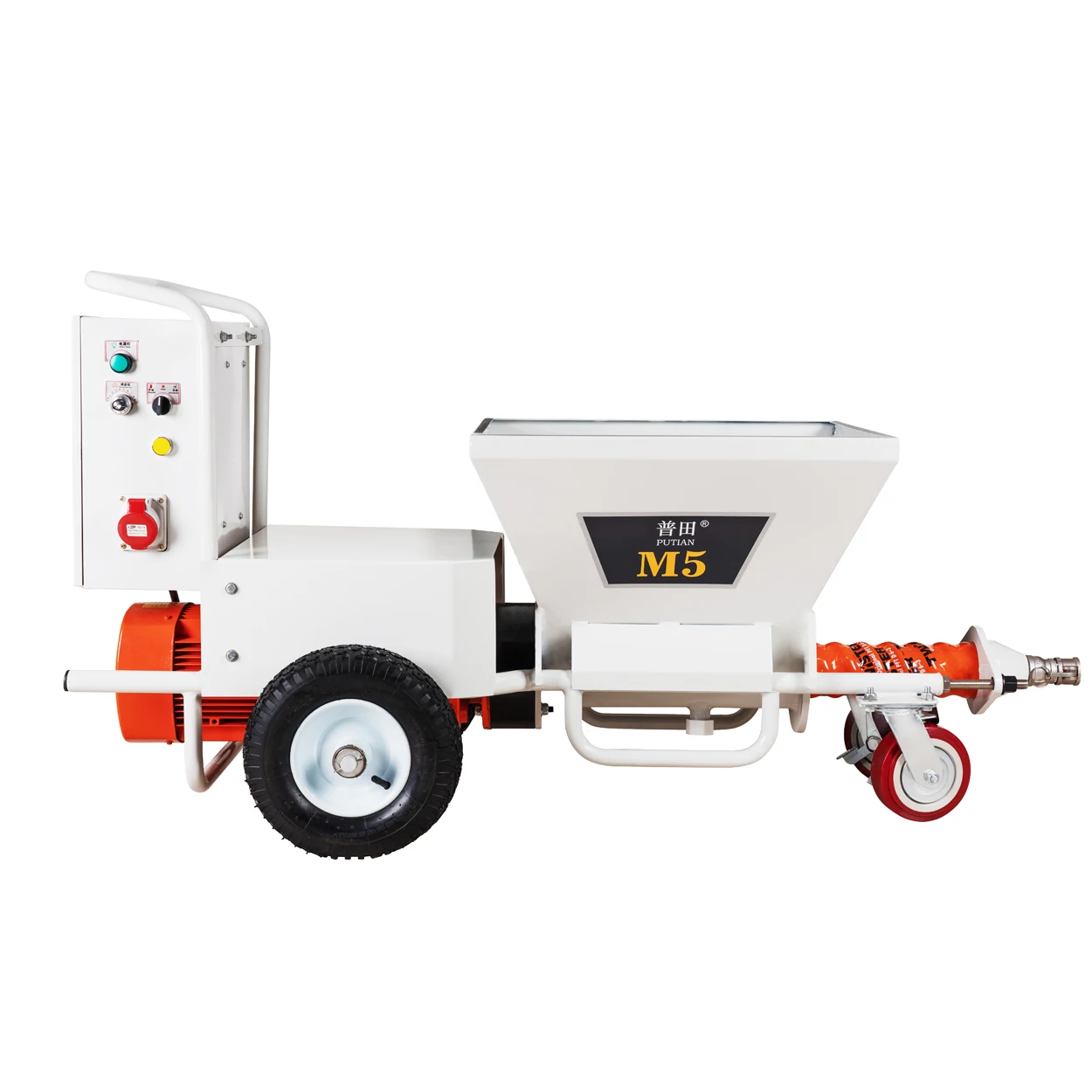 PTM5 Wall Mortar Cement Spray Plaster Machine For Construction