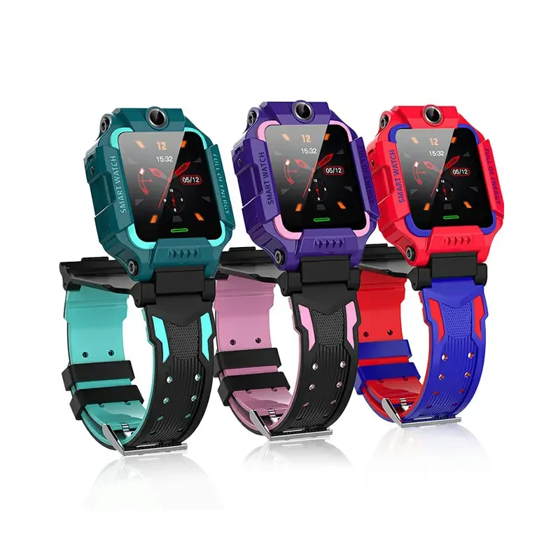Q19 child smartwatch  with Flip Design Dual Camera LBS Location SOS Help 2023 Cheap smart watch with camera