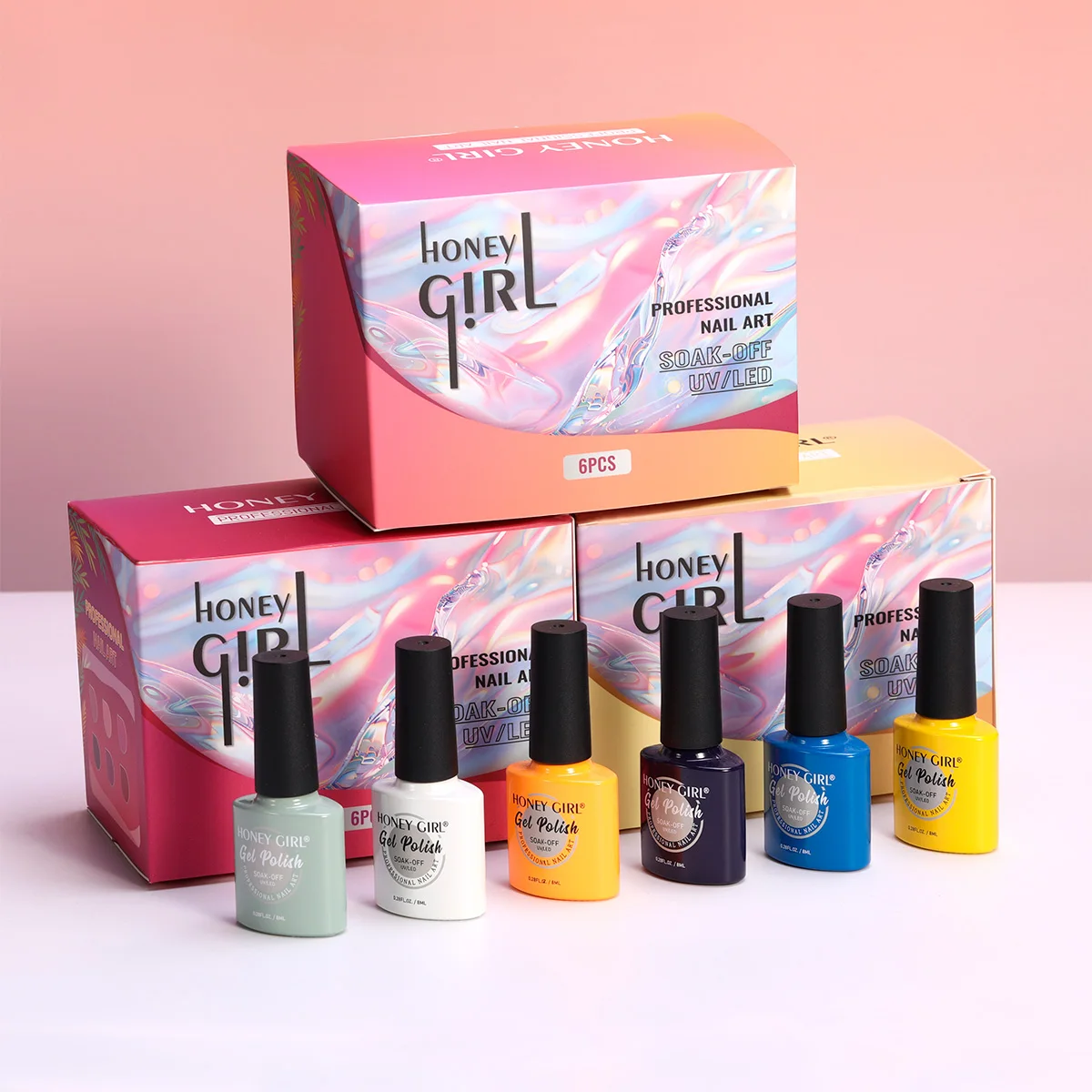 New Arrivals Nail Gel Set 60 Colors UV Gel Polish Set Wholesale 8Ml Soak Off Gel Nail Polish Set Free Sample