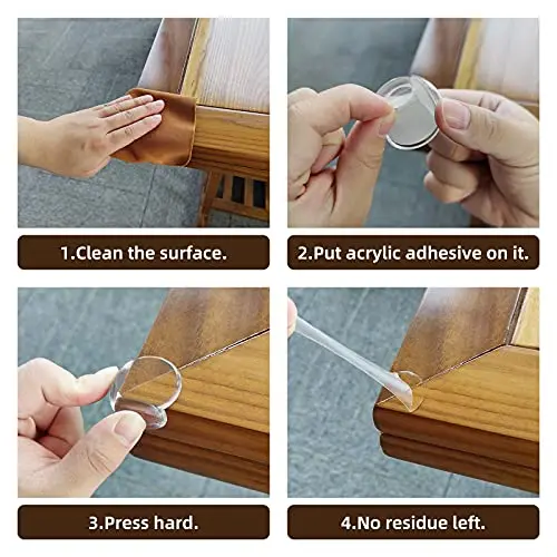 Baby Proofing Bumpers Furniture Corner Edge Protectors Safety Guards & Cushions for Table, Desk, Crib fireplace