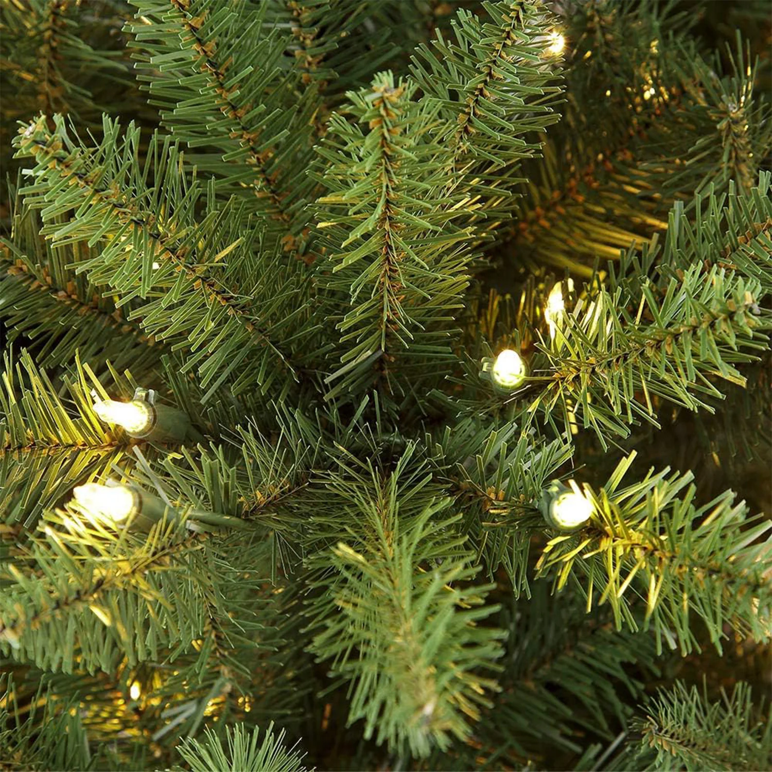7.5 Foot Pre-Lit Fraser Fir Pencil Artificial Christmas Tree with 350 UL Listed Clear Lights