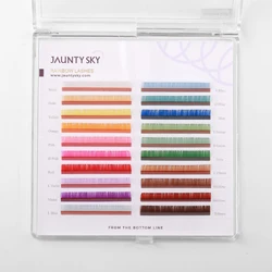 Индивидуальное классическое наращивание ресниц Фирменная торговая марка наращивание ресниц профессиональное OEM индивидуальный дизайн упаковка для наращивания ресниц