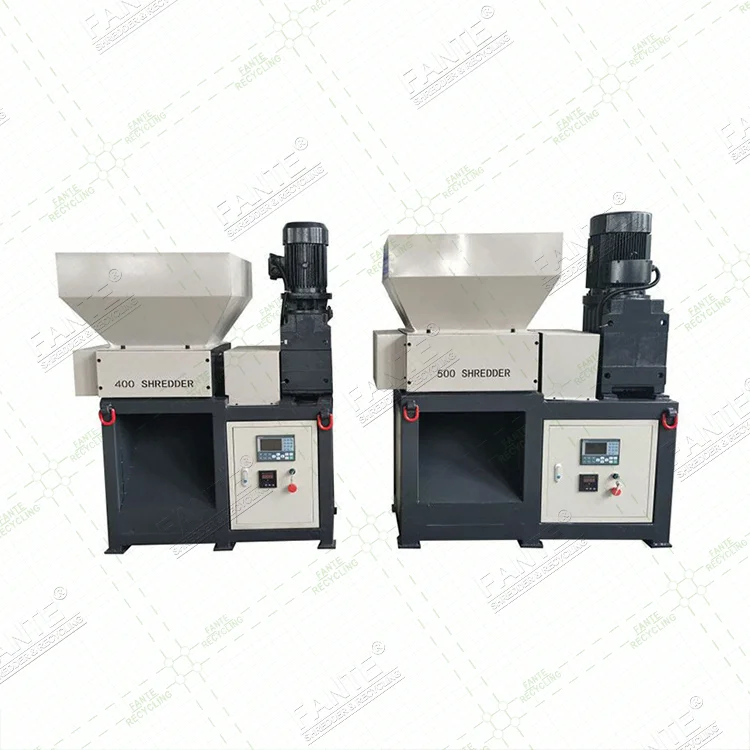 Rubber Plastic Metal Rubber Shredder Machine Double Shaft Industrial Plastic Shredders Machine