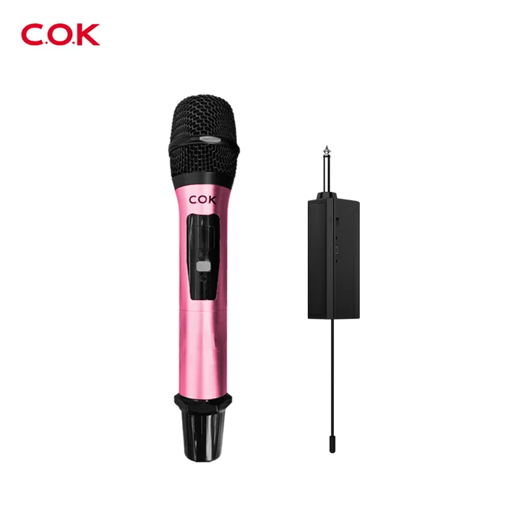 Studio uhf  karaoke microphone youtube podcast gaming vocal dynamic microphone st whireless stage microphone true diversity