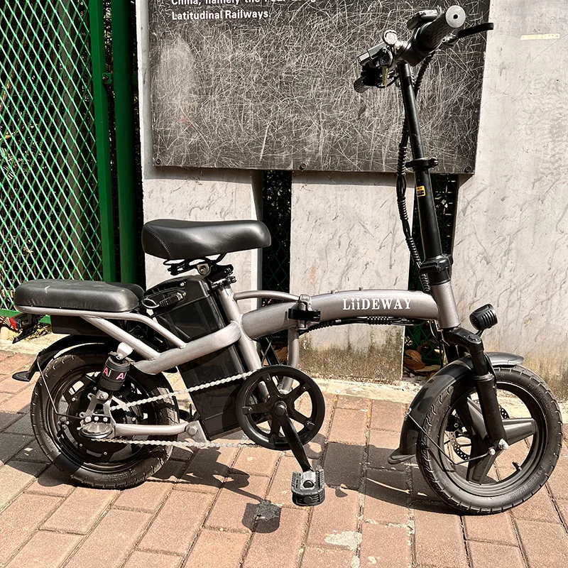 350w 48v Mini e bike 14 inches folding ebike bicycle electric bike