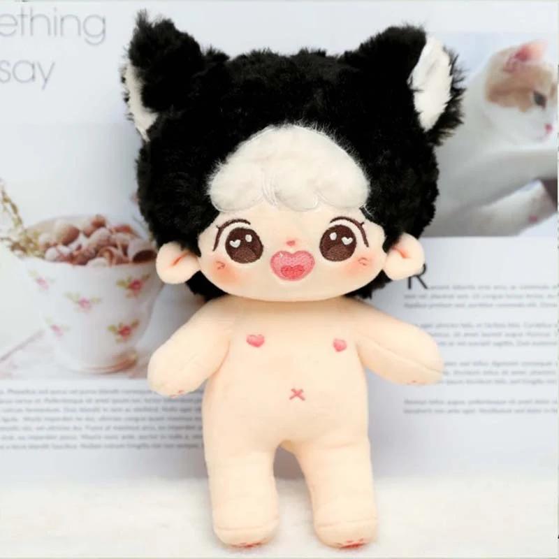 New Fashion Lovely Stand Up Custom Small Plush Dolls Custom Korean Star Doll Kpop Plush Idol Doll