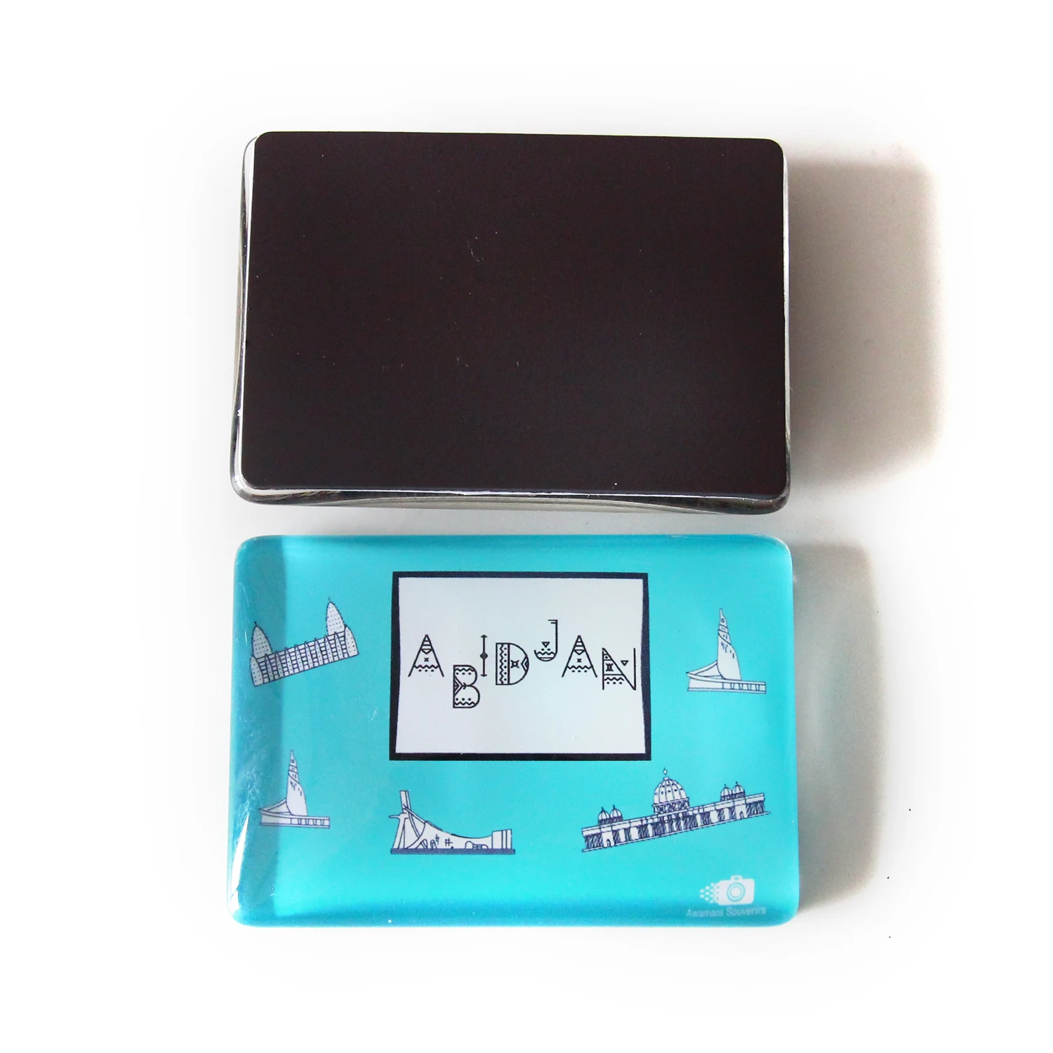 Custom Any Photos Round Glass Cabochon Fridge Magnet Creative Gifts Fridge Decoration Sticker