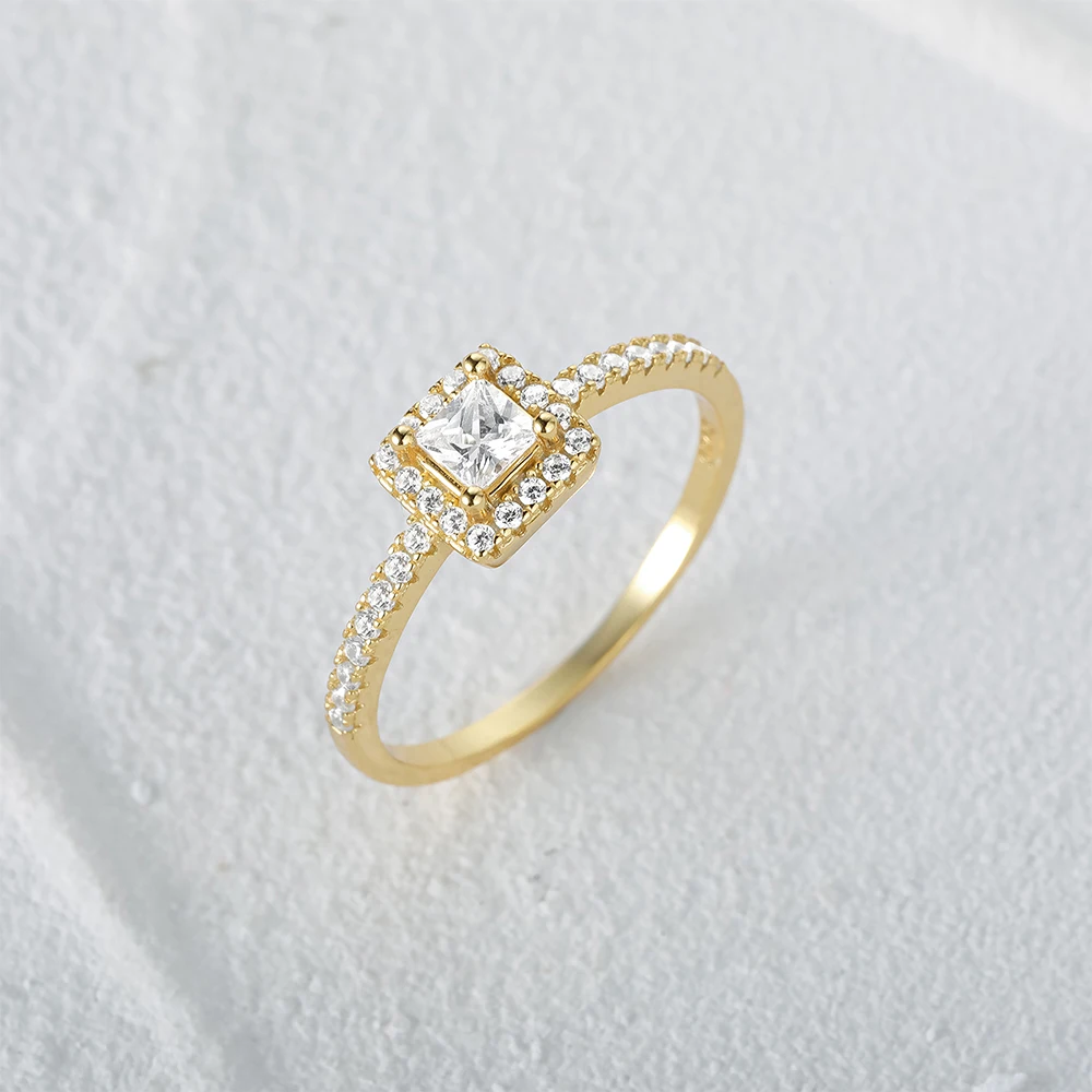 Fashion Custom Beautiful Original Cheap Girlfriend Ladies Crystal  Competitive Set Turkish Eternity Golden Supplier Silver Ring