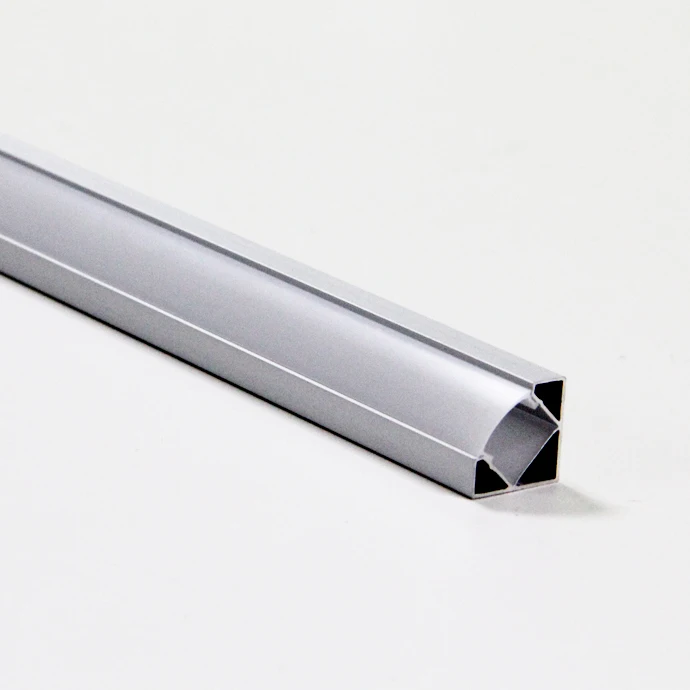 Custom aluminum profile for LED display lighting triangular linear lamps