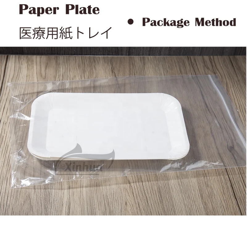 rectangle paper tray for japan dental hospital pink detal tray paper Medical Dental Tray